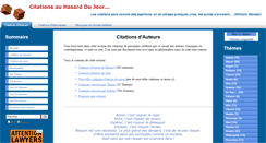 Desktop Screenshot of citations.hasarddujour.com